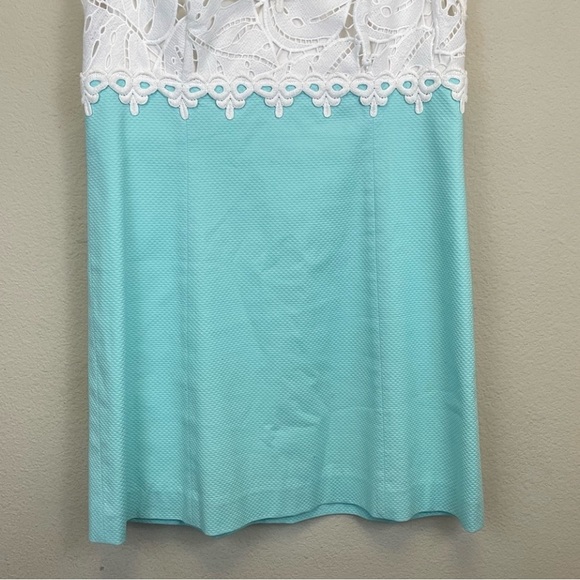 Lilly Pulitzer Sandi Stretch Lace Shift Mini Dress Size 12 - Picture 5 of 8